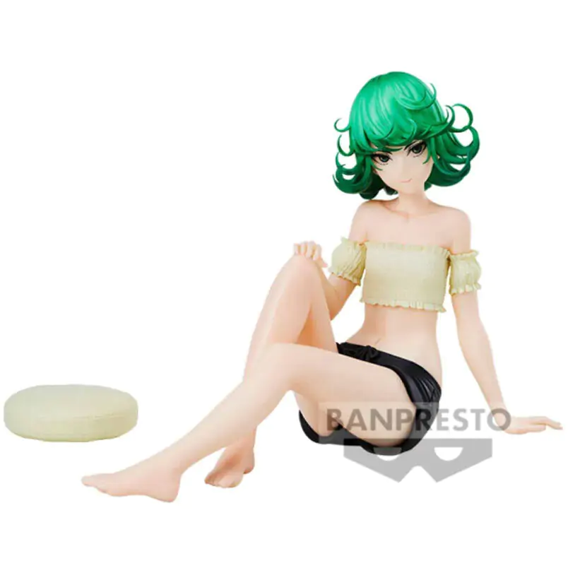 Figurină One Punch Man Relax Time Terrible Tornado 10cm poza produsului