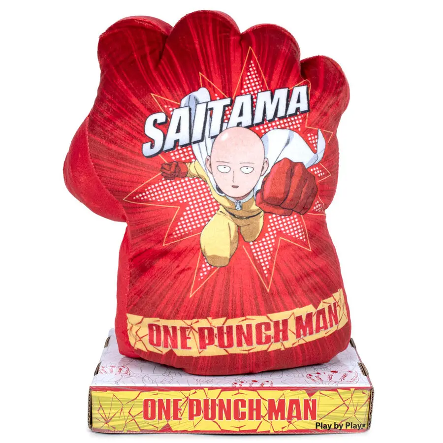 One Punch Man Saitama Mănușă jucărie de pluș 25cm poza produsului