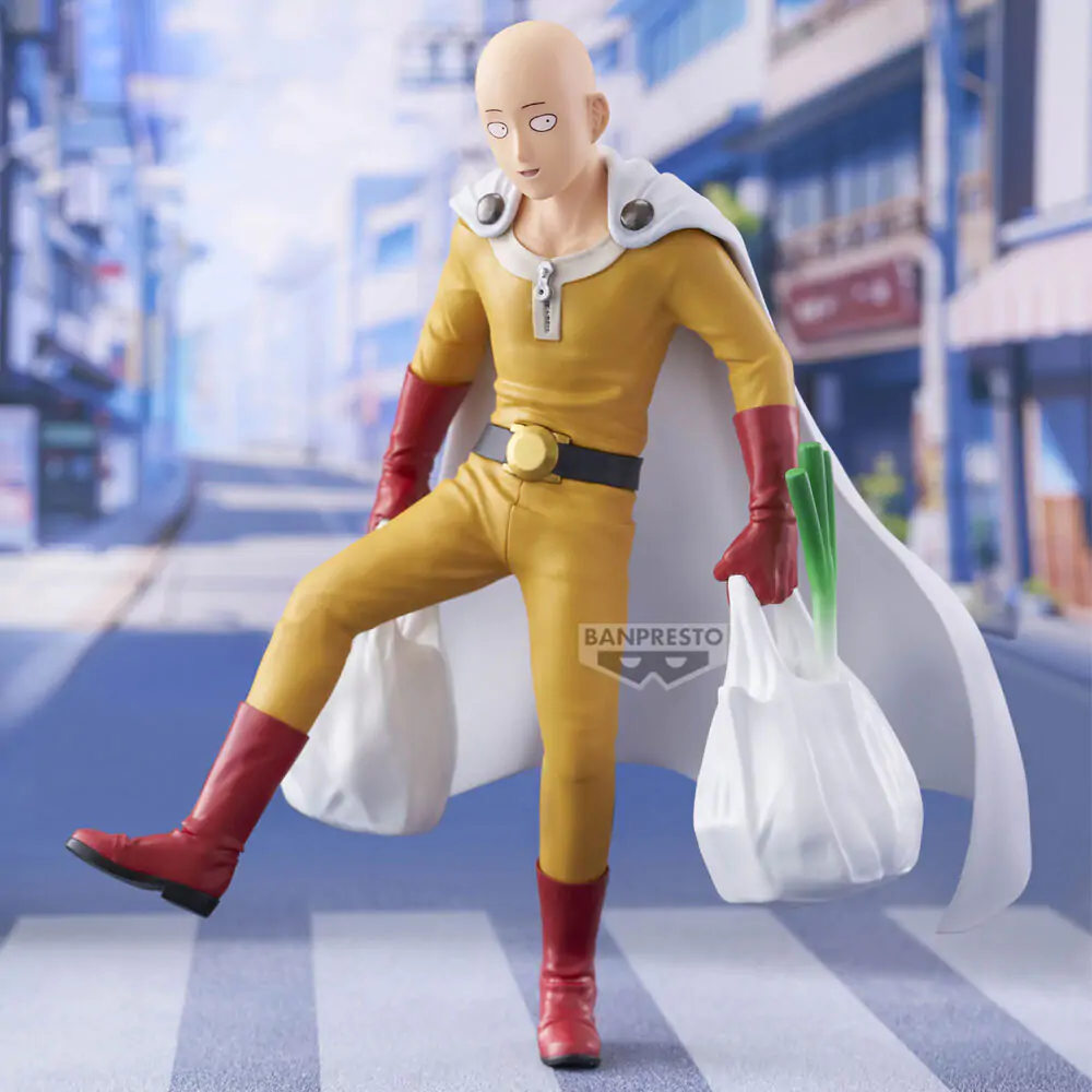 One Punch Man Saitama One Punch Life figurina 20cm poza produsului