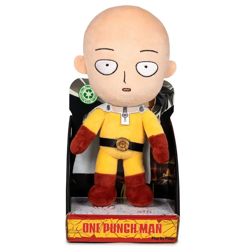 Jucărie de pluș One Punch Man Saitama 27cm poza produsului