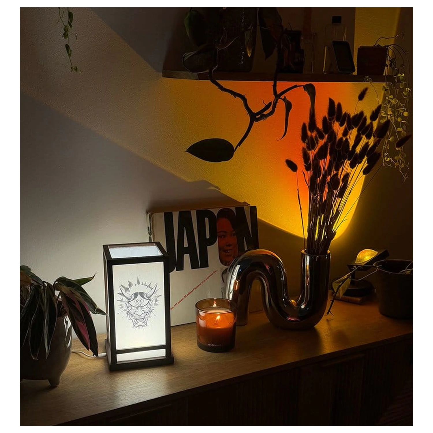 Lampa Oni 25 cm poza produsului