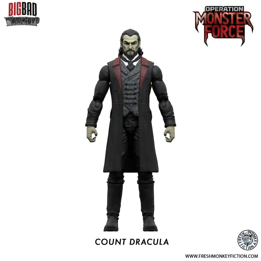 Operation: Monster Force Figurina de acțiune 1/12 Count Dracula 15 cm poza produsului