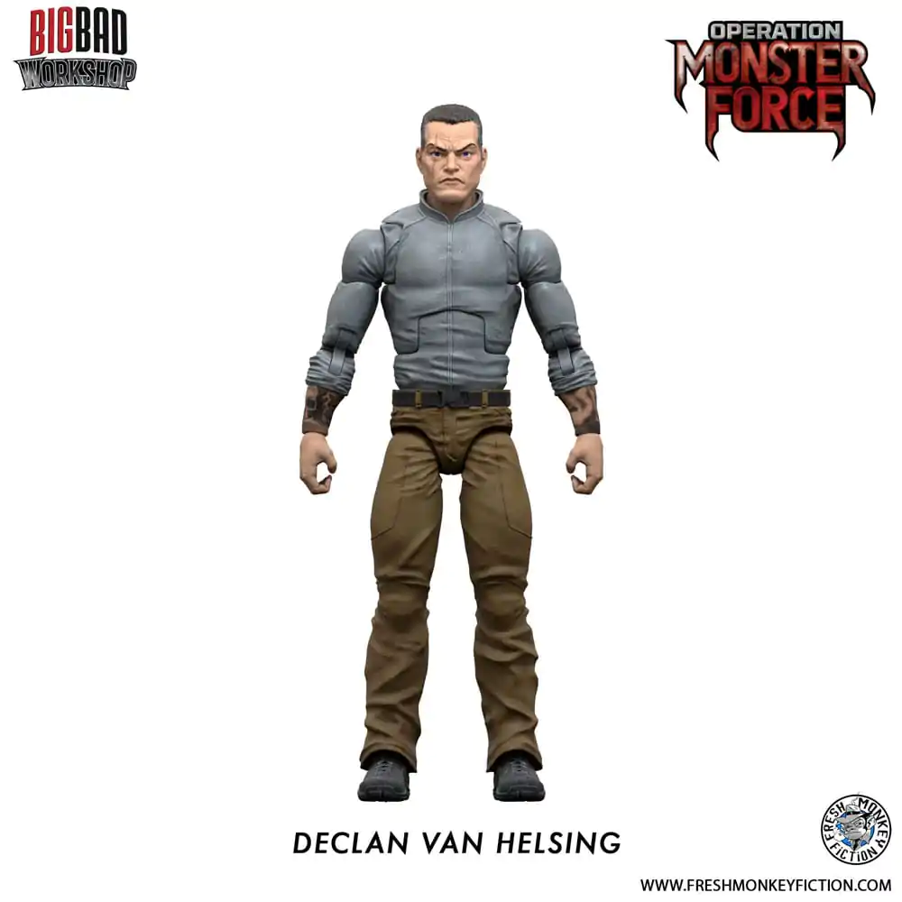 Figurină de acțiune Operation: Monster Force 1/12 Declan Van Helsing 15 cm poza produsului