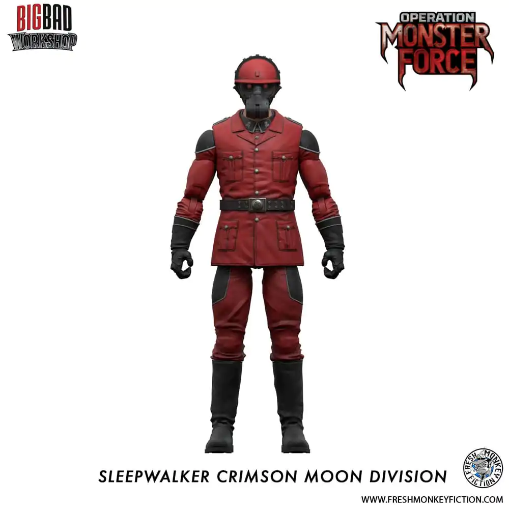 Figurină de acțiune Operation: Monster Force 1/12 Sleepwalker Crimson Moon Division 15 cm poza produsului