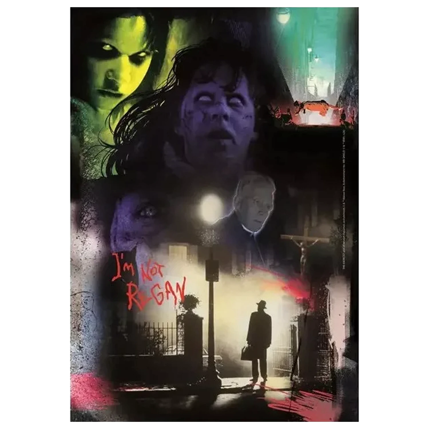 The Exorcist Horror puzzle compact de 1000 piese poza produsului