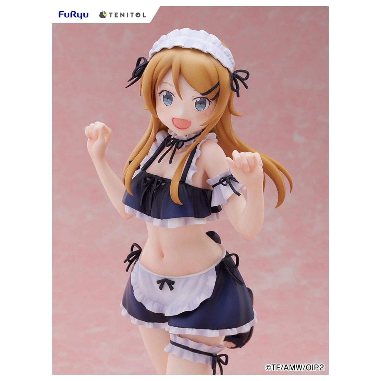 Ore no Imouto ga Konna ni Kawaii Wake ga Nai. Tenitol Tall statueta PVC Kousaka Kirino swimsuits maid Ver. 30 cm poza produsului