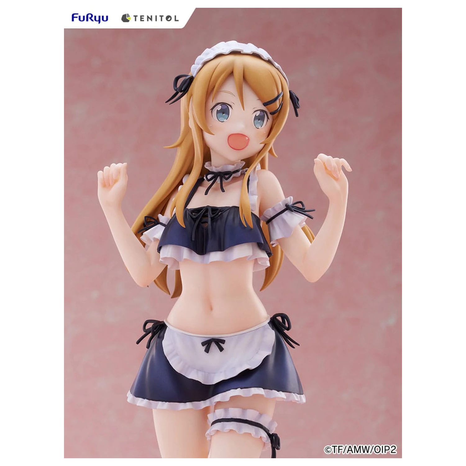 Ore no Imouto ga Konna ni Kawaii Wake ga Nai. Tenitol Tall statueta PVC Kousaka Kirino swimsuits maid Ver. 30 cm poza produsului