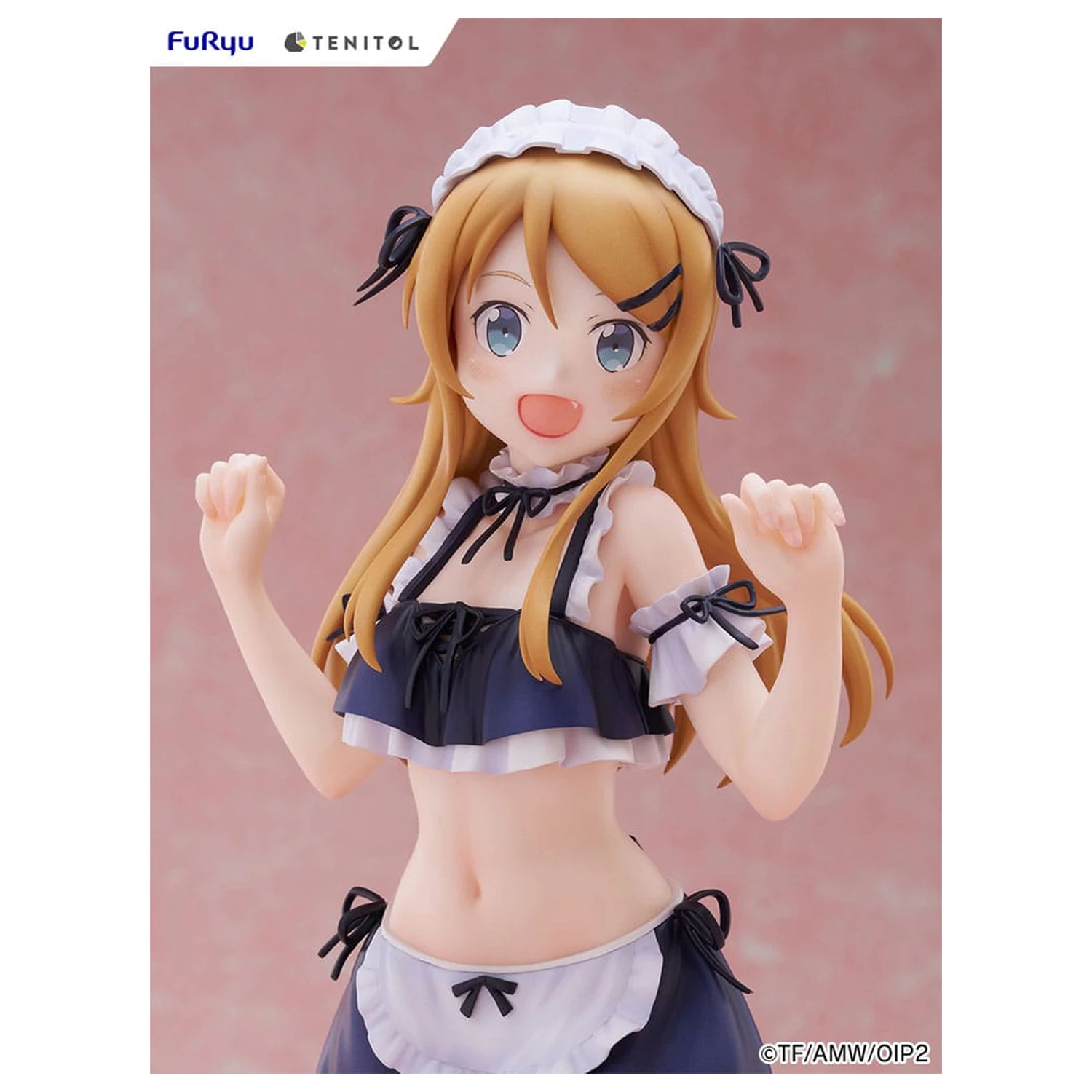 Ore no Imouto ga Konna ni Kawaii Wake ga Nai. Tenitol Tall statueta PVC Kousaka Kirino swimsuits maid Ver. 30 cm poza produsului