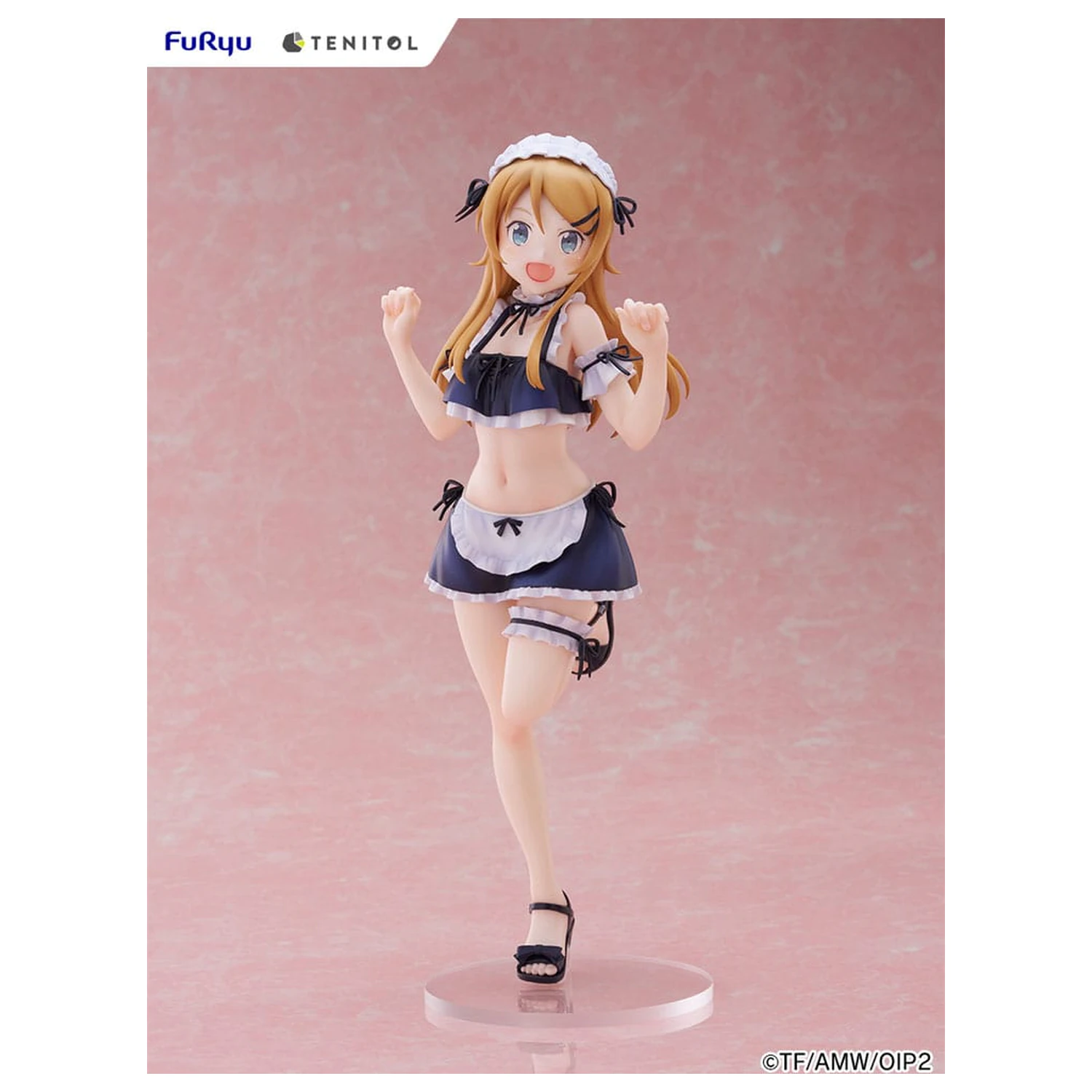 Ore no Imouto ga Konna ni Kawaii Wake ga Nai. Tenitol Tall statueta PVC Kousaka Kirino swimsuits maid Ver. 30 cm poza produsului