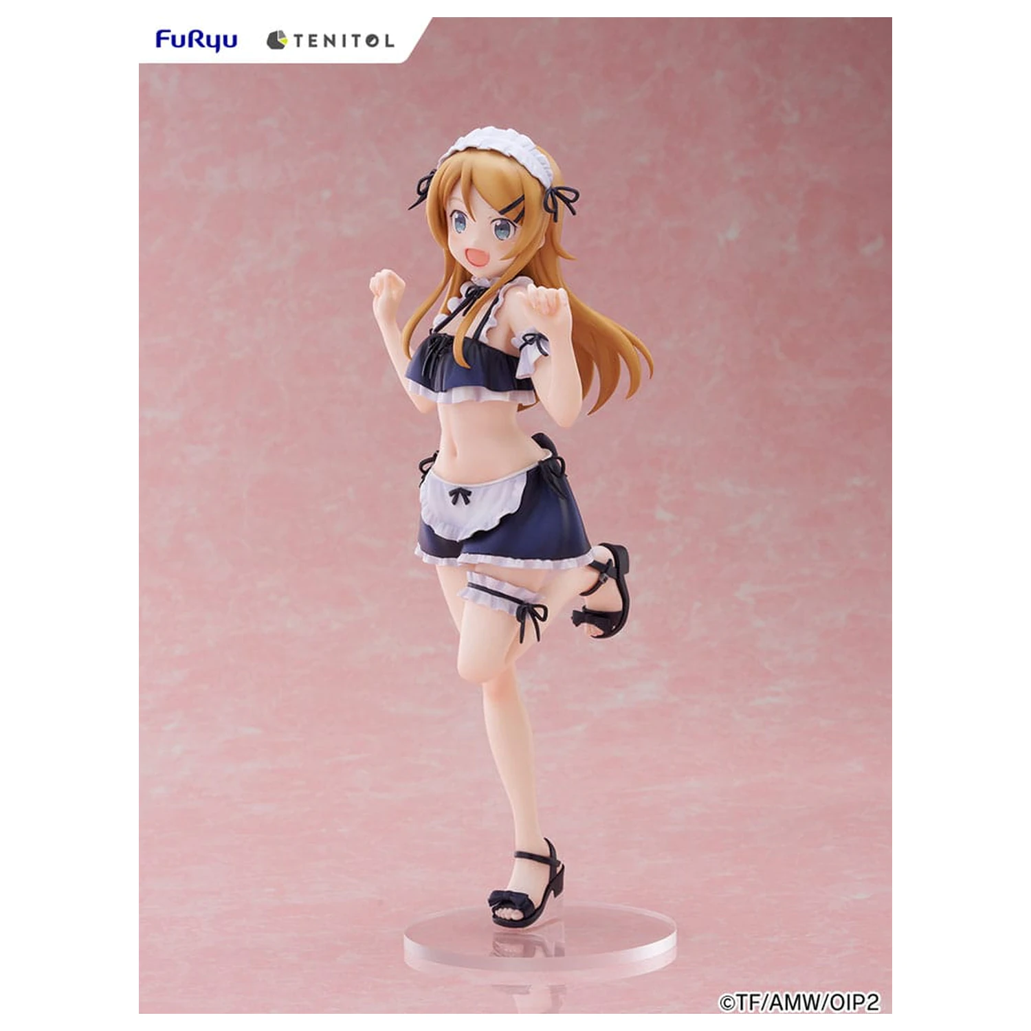 Ore no Imouto ga Konna ni Kawaii Wake ga Nai. Tenitol Tall statueta PVC Kousaka Kirino swimsuits maid Ver. 30 cm poza produsului