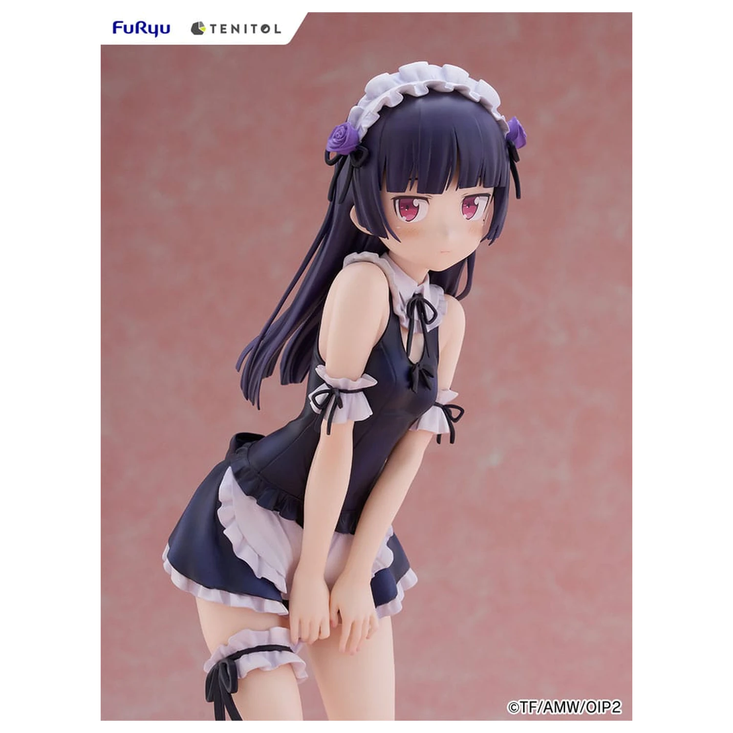 Ore no Imouto ga Konna ni Kawaii Wake ga Nai. Statueta PVC Tenitol Tall Kuroneko swimsuits maid Ver. 27 cm poza produsului