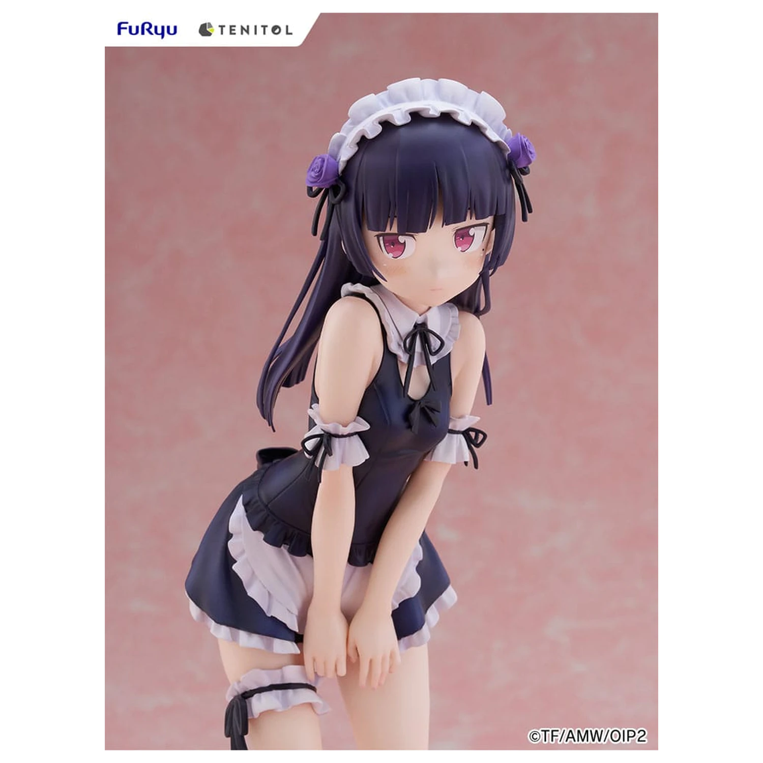 Ore no Imouto ga Konna ni Kawaii Wake ga Nai. Statueta PVC Tenitol Tall Kuroneko swimsuits maid Ver. 27 cm poza produsului