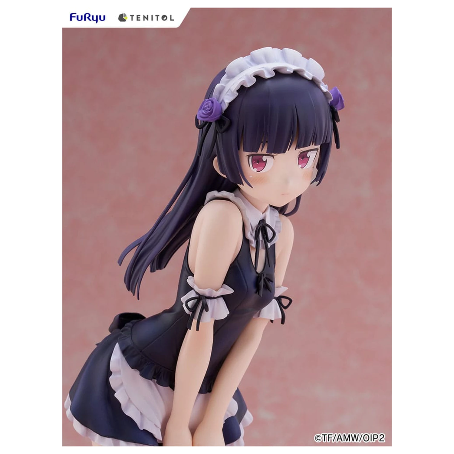 Ore no Imouto ga Konna ni Kawaii Wake ga Nai. Statueta PVC Tenitol Tall Kuroneko swimsuits maid Ver. 27 cm poza produsului