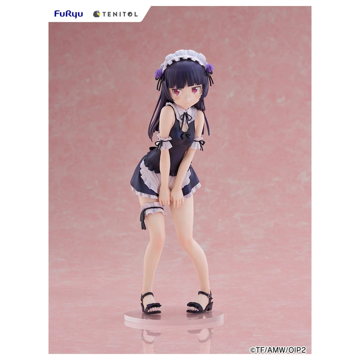Ore no Imouto ga Konna ni Kawaii Wake ga Nai. Statueta PVC Tenitol Tall Kuroneko swimsuits maid Ver. 27 cm poza produsului