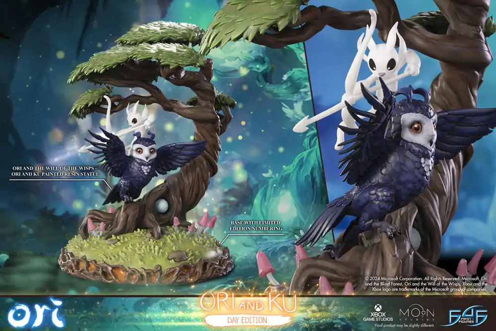 Statuie Ori and the Will of the Wisps Ori and Ku Day Ver. 38 cm poza produsului