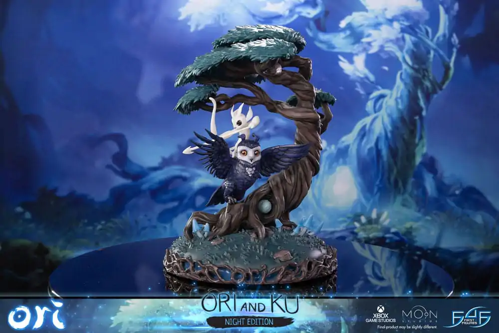 Statuie Ori and the Will of the Wisps Ori and Ku Night Ver. 38 cm poza produsului