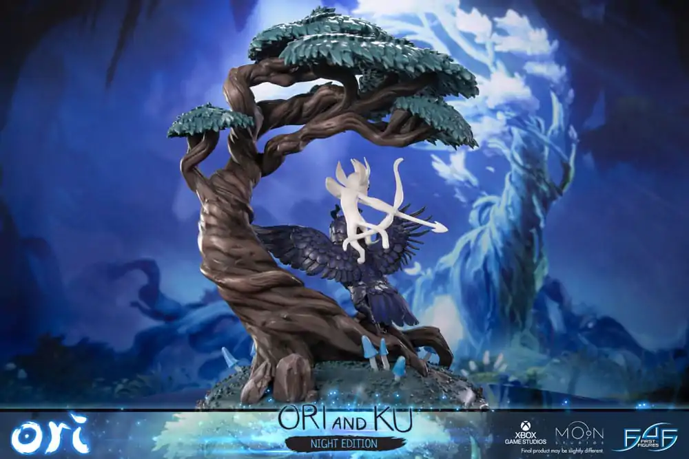 Statuie Ori and the Will of the Wisps Ori and Ku Night Ver. 38 cm poza produsului