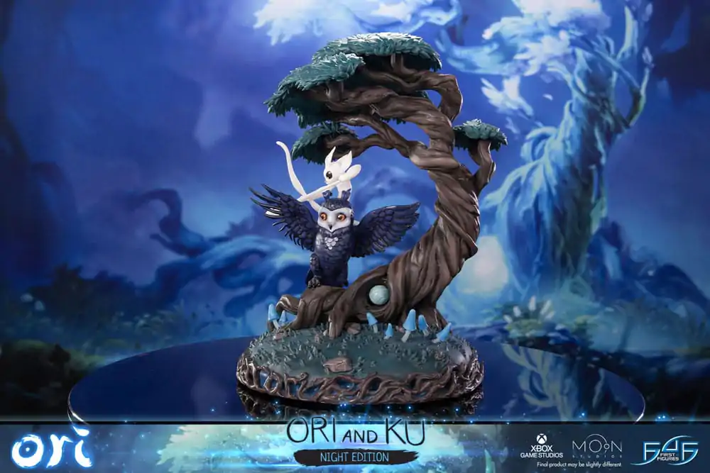 Statuie Ori and the Will of the Wisps Ori and Ku Night Ver. 38 cm poza produsului