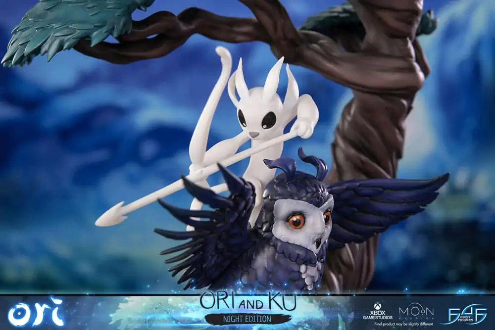 Statuie Ori and the Will of the Wisps Ori and Ku Night Ver. 38 cm poza produsului