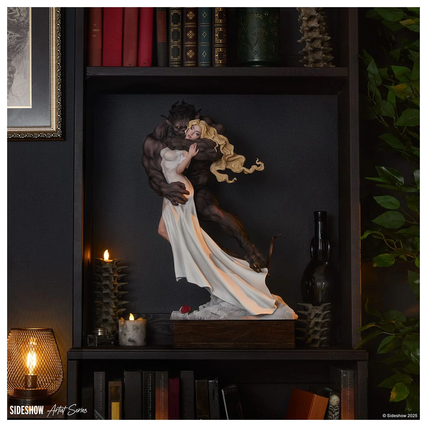 Statuie Original Artist Series Frumoasa si Bestia de Maria Panfilova 46 cm poza produsului