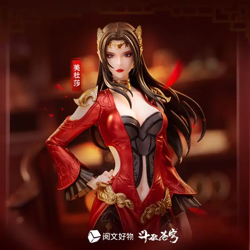 Statuie Personaj Original 1/10 Fights Break Sphere Medusa San Nian Zhi Yue Ver. 19 cm poza produsului