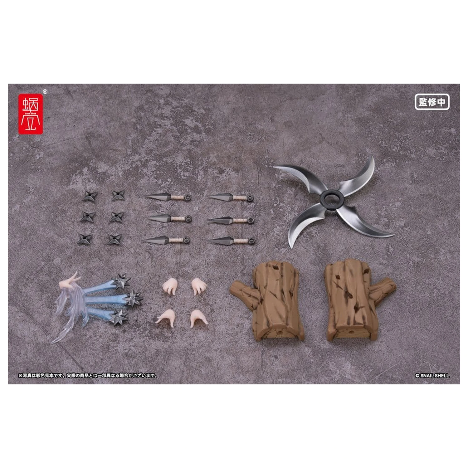 Piese pentru figurină de acțiune Original Character 1/12 Kunoichi Reppuu poza produsului