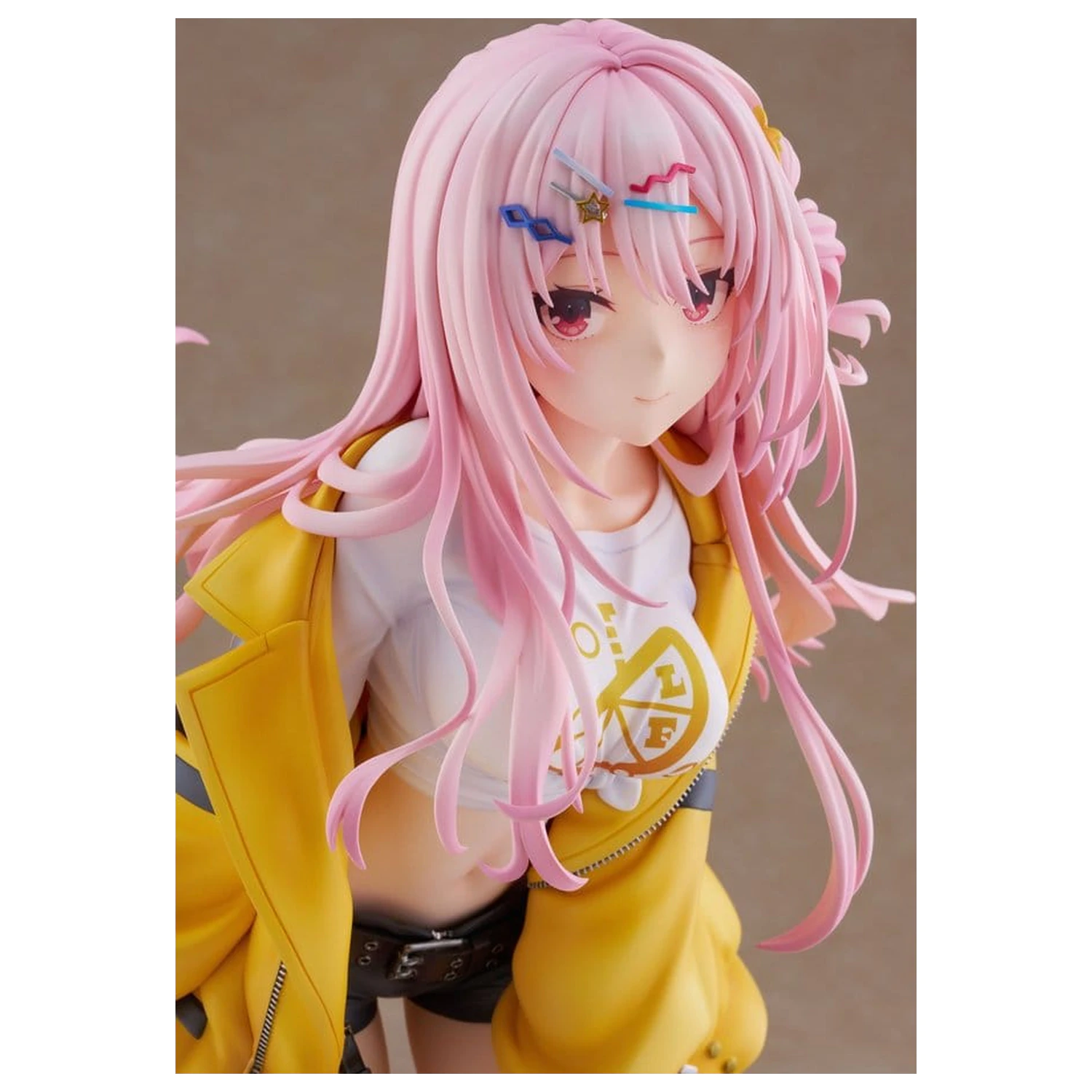 Figurina PVC Original Character 1/3.5 LimeLight Lemonade Jam Ena Harumi AmiAmi Editie Limitata 48 cm poza produsului