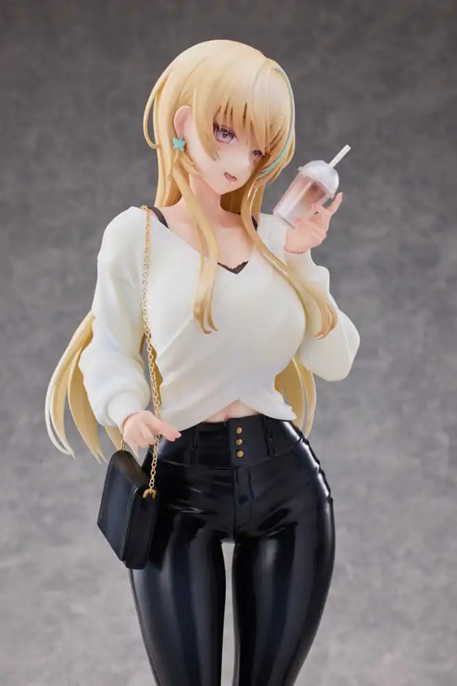 Statua Personaj Original 1/4 Aoi Koigakubo Ilustrata de Fujiko Leather Pants Editie Deluxe 42 cm poza produsului