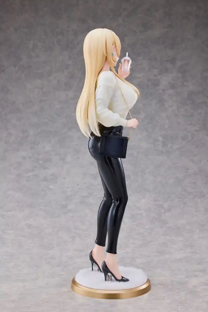 Statua Personaj Original 1/4 Aoi Koigakubo Ilustrata de Fujiko Leather Pants Editie Deluxe 42 cm poza produsului