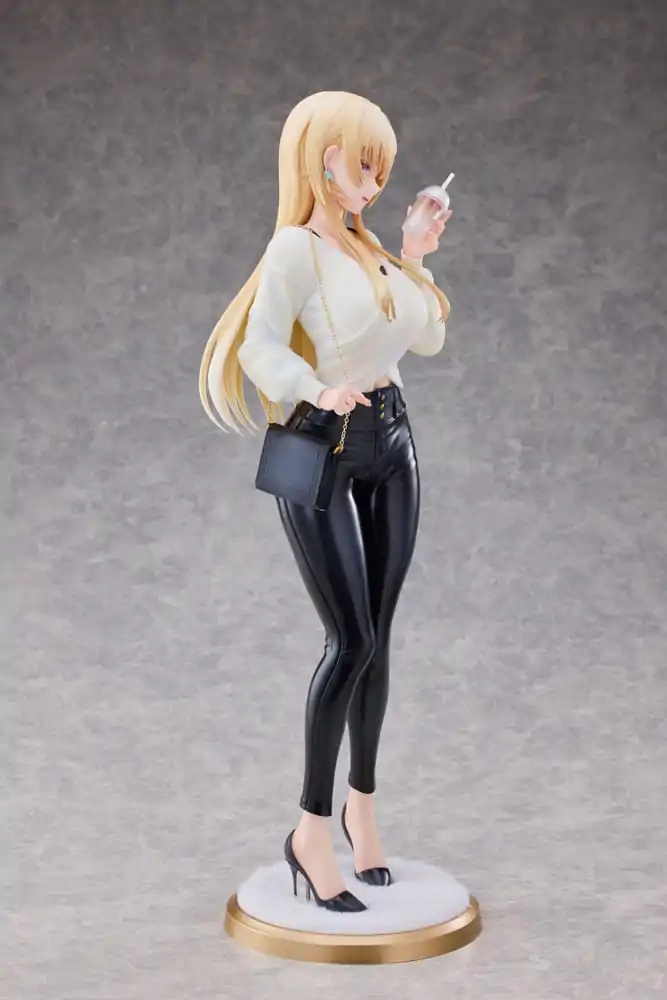 Statua Personaj Original 1/4 Aoi Koigakubo Ilustrata de Fujiko Leather Pants Editie Deluxe 42 cm poza produsului