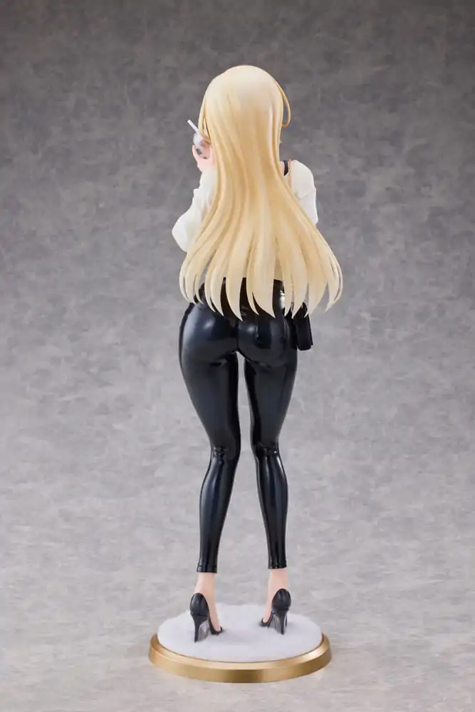 Statua Personaj Original 1/4 Aoi Koigakubo Ilustrata de Fujiko Leather Pants Editie Deluxe 42 cm poza produsului