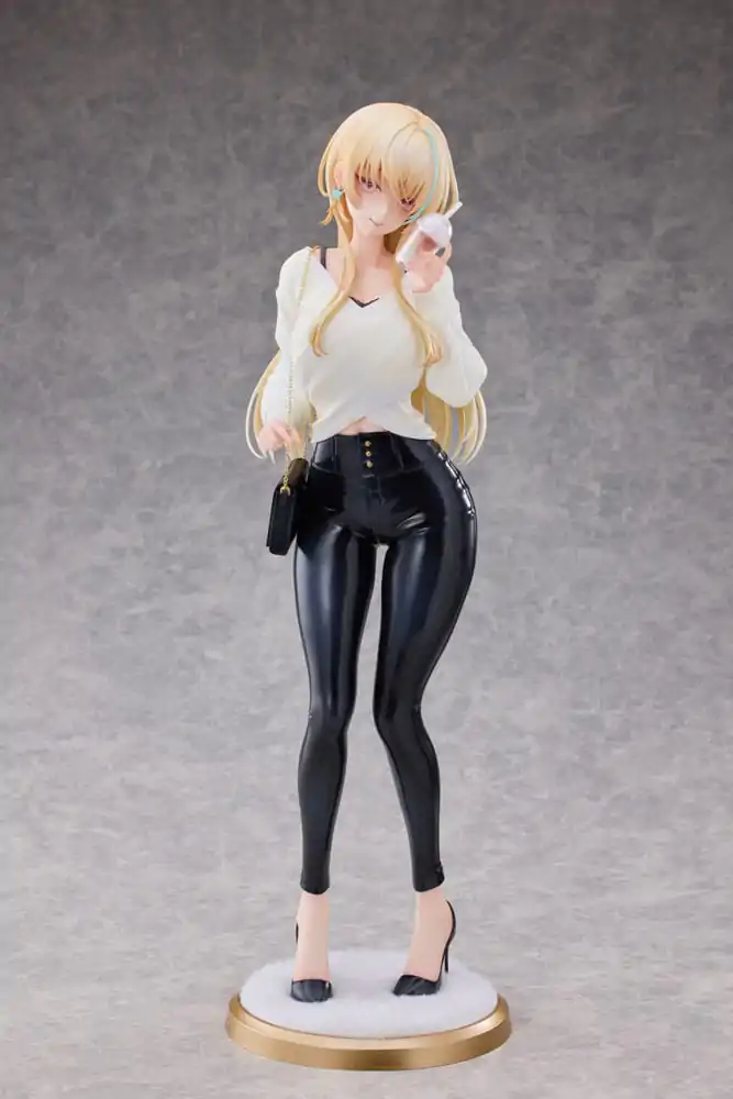 Statua Personaj Original 1/4 Aoi Koigakubo Ilustrata de Fujiko Leather Pants Editie Deluxe 42 cm poza produsului
