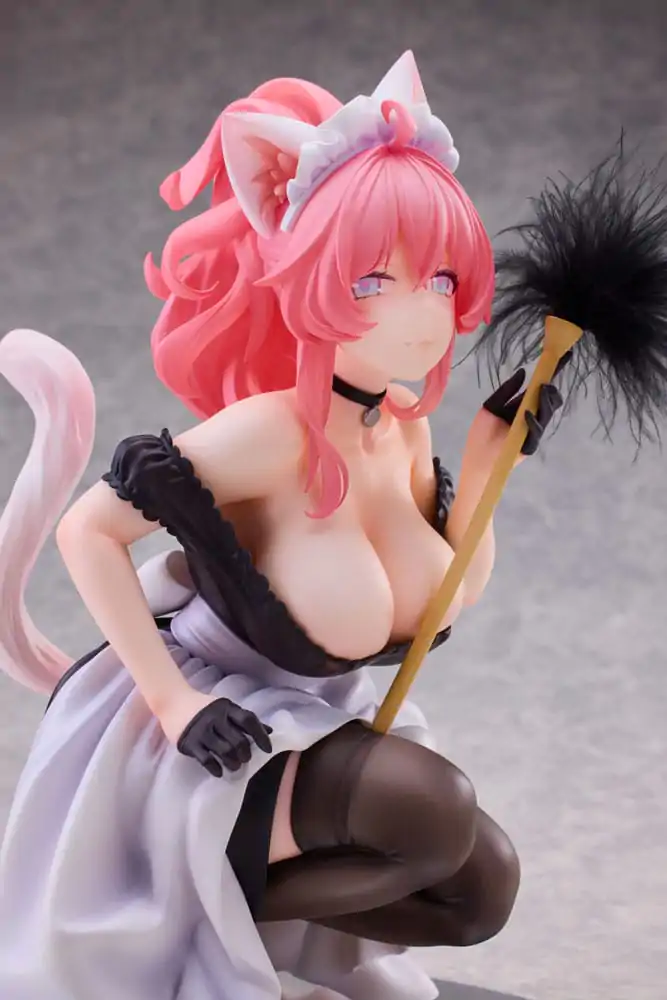 Statuie PVC Personaj Original 1/4 Cat´s Thought Maid Cat Mochan 24 cm poza produsului