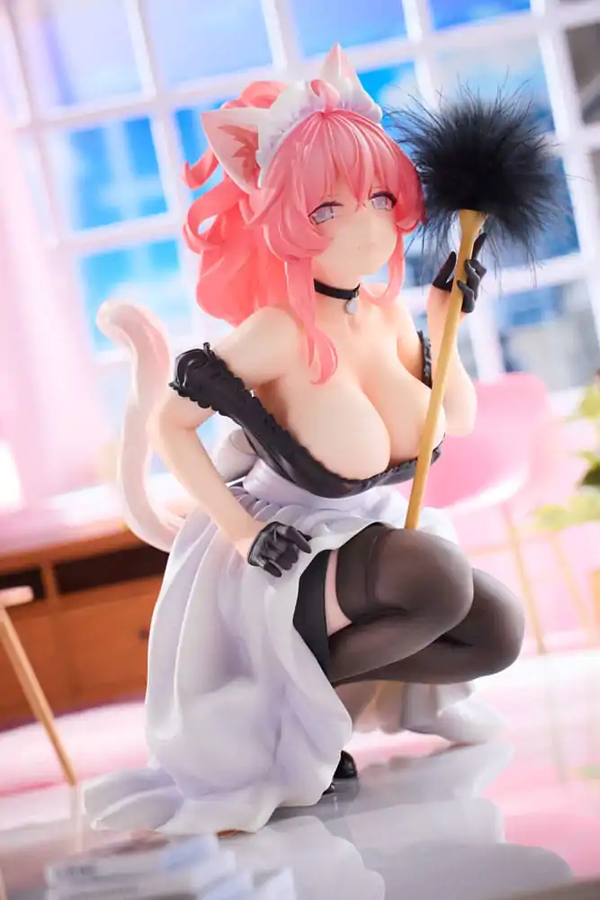 Statuie PVC Personaj Original 1/4 Cat´s Thought Maid Cat Mochan 24 cm poza produsului