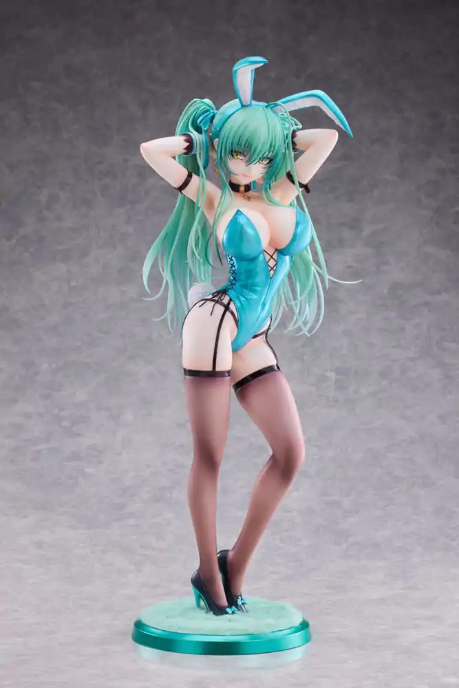 Figurină PVC Original Character 1/4 Green Twin Tail Bunny-chan 43 cm poza produsului