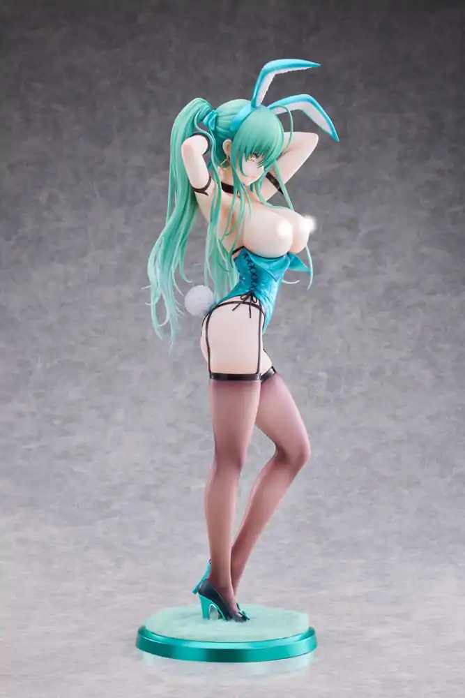 Figurină PVC Original Character 1/4 Green Twin Tail Bunny-chan 43 cm poza produsului