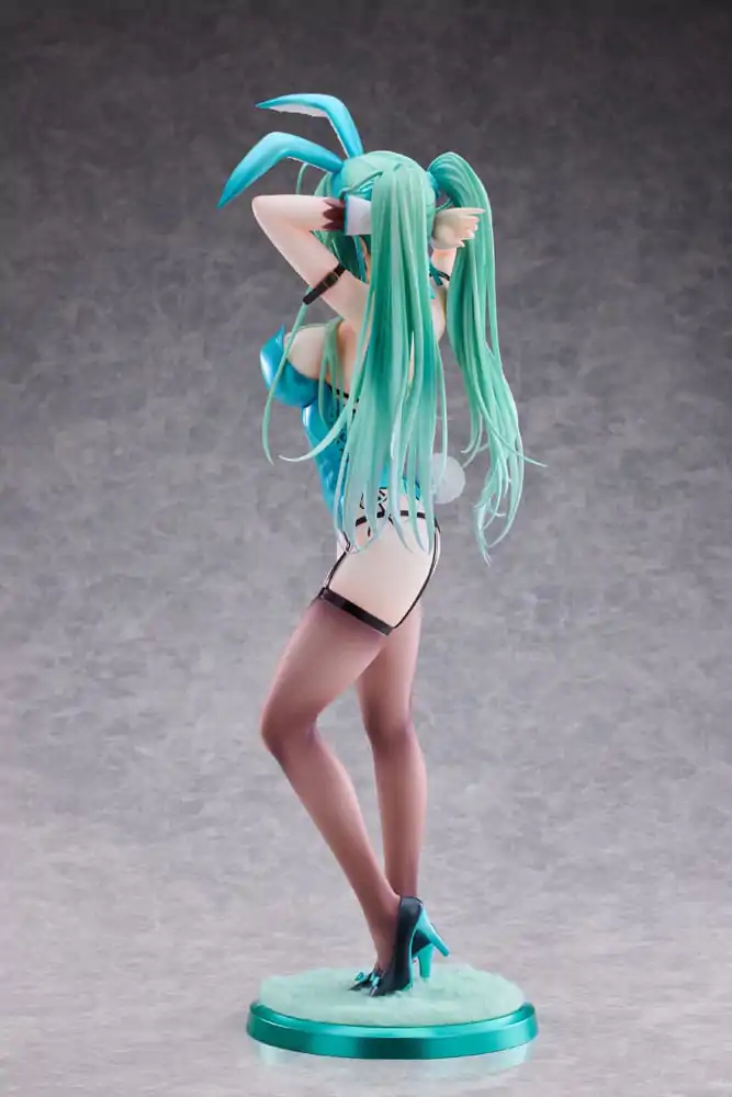 Figurină PVC Original Character 1/4 Green Twin Tail Bunny-chan 43 cm poza produsului