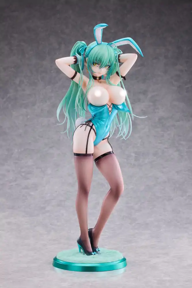 Figurină PVC Original Character 1/4 Green Twin Tail Bunny-chan 43 cm poza produsului