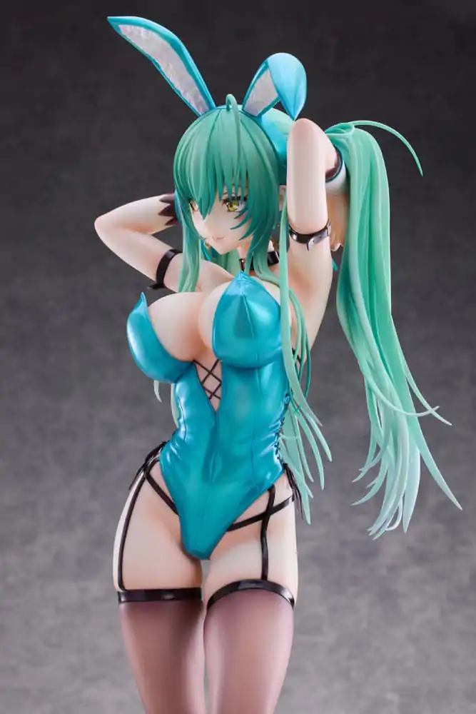 Figurină PVC Original Character 1/4 Green Twin Tail Bunny-chan 43 cm poza produsului