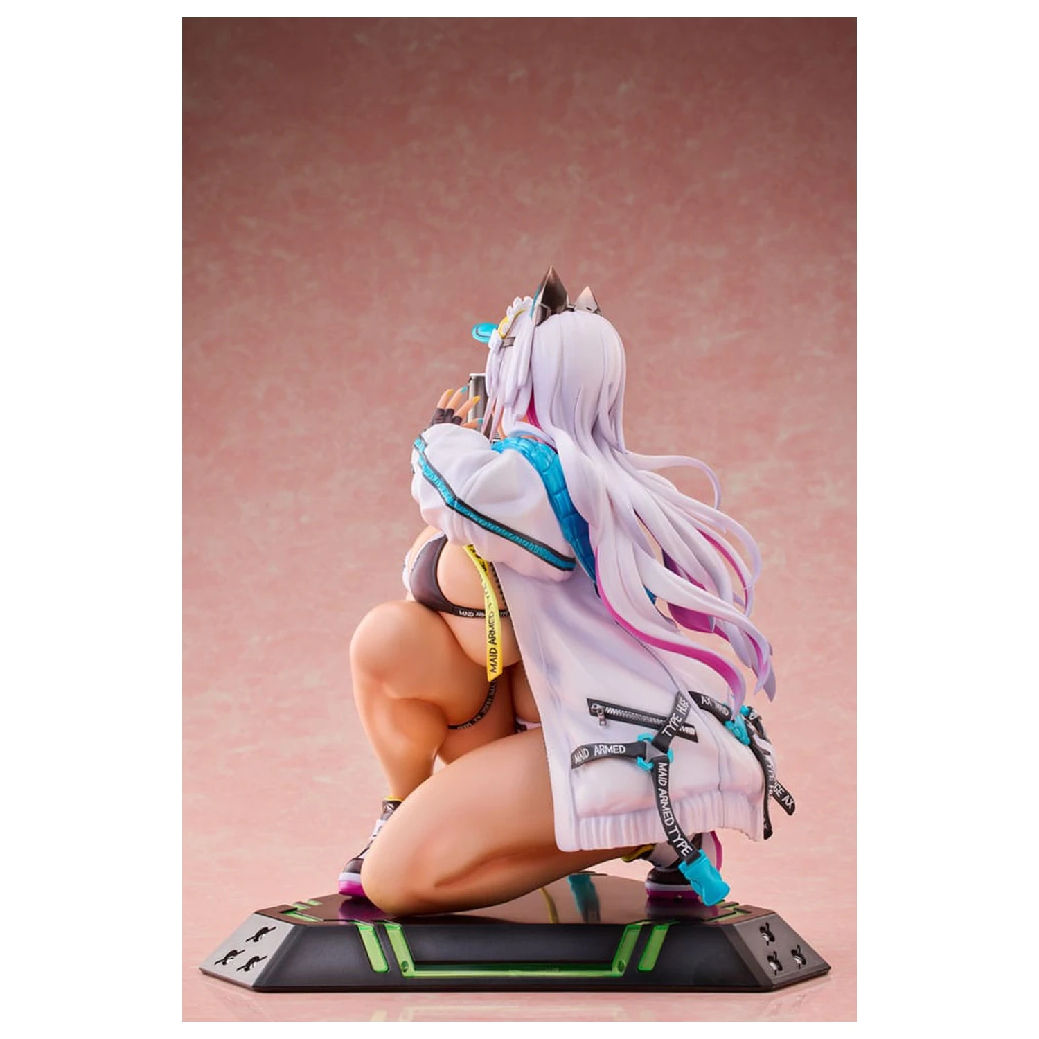 Original Character Statuie 1/4 Meido-Busou: Ax Street Ver. 26 cm poza produsului