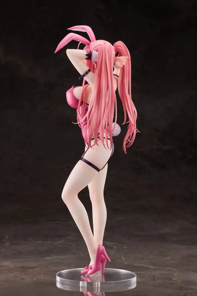 Statuie PVC Personaj Original 1/4 Bunny-chan cu Codite Roz Deluxe Ver. 43 cm poza produsului