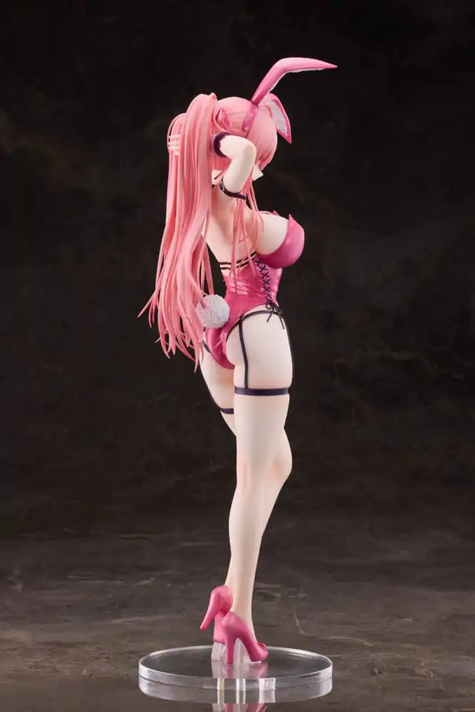 Statuie PVC Personaj Original 1/4 Bunny-chan cu Codite Roz Deluxe Ver. 43 cm poza produsului