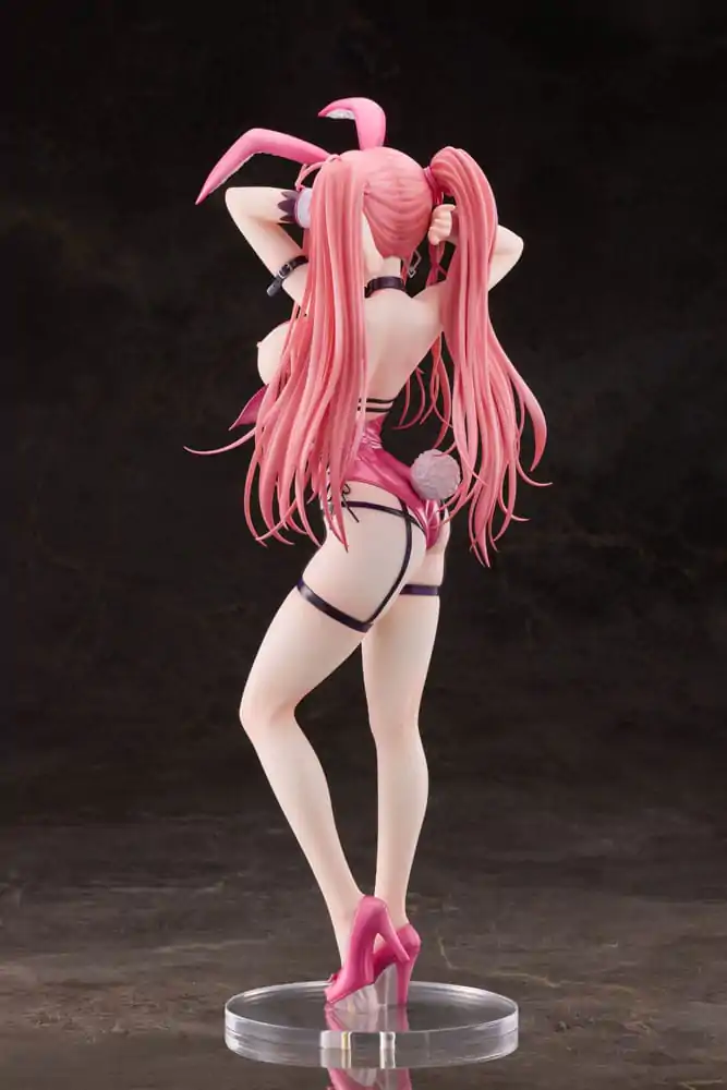 Statuie PVC Personaj Original 1/4 Bunny-chan cu Codite Roz Deluxe Ver. 43 cm poza produsului