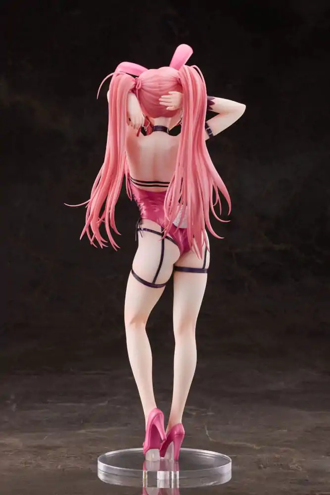 Statuie PVC Personaj Original 1/4 Bunny-chan cu Codite Roz Deluxe Ver. 43 cm poza produsului