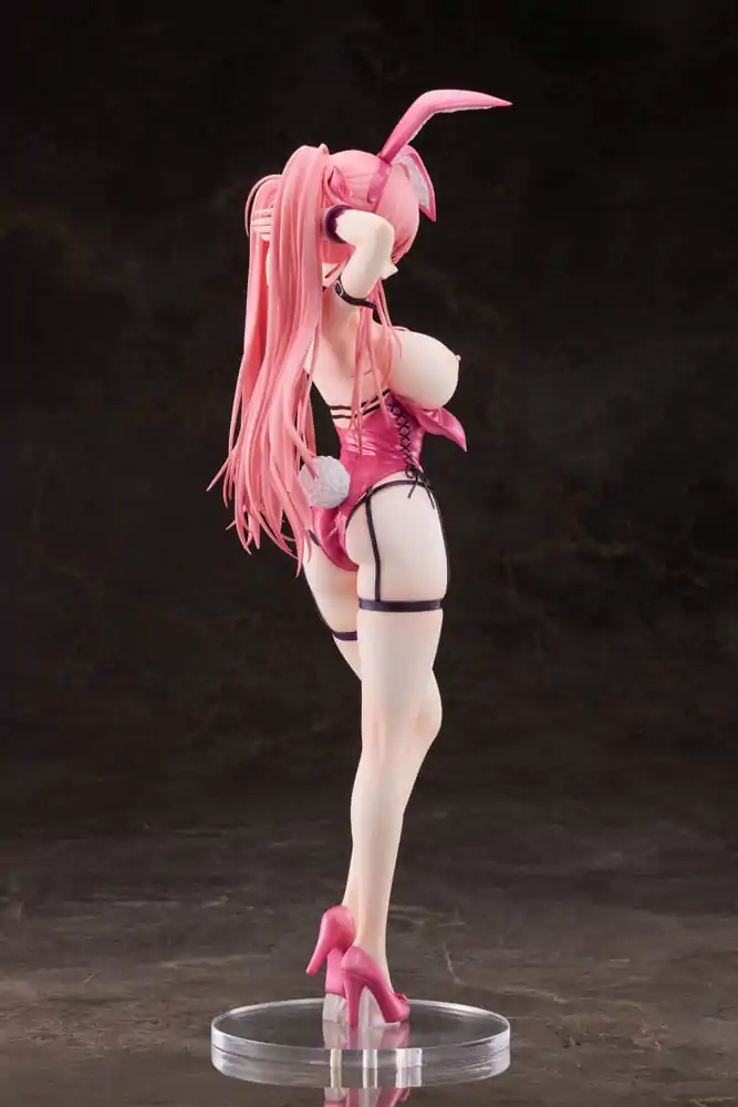 Statuie PVC Personaj Original 1/4 Bunny-chan cu Codite Roz Deluxe Ver. 43 cm poza produsului