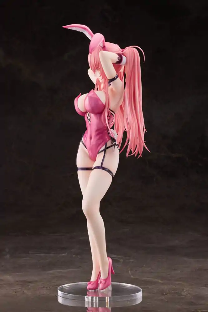 Statuie PVC Personaj Original 1/4 Bunny-chan cu Codite Roz Deluxe Ver. 43 cm poza produsului