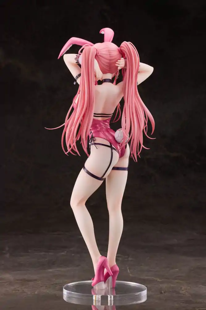 Statuie PVC Personaj Original 1/4 Bunny-chan cu Codite Roz Deluxe Ver. 43 cm poza produsului