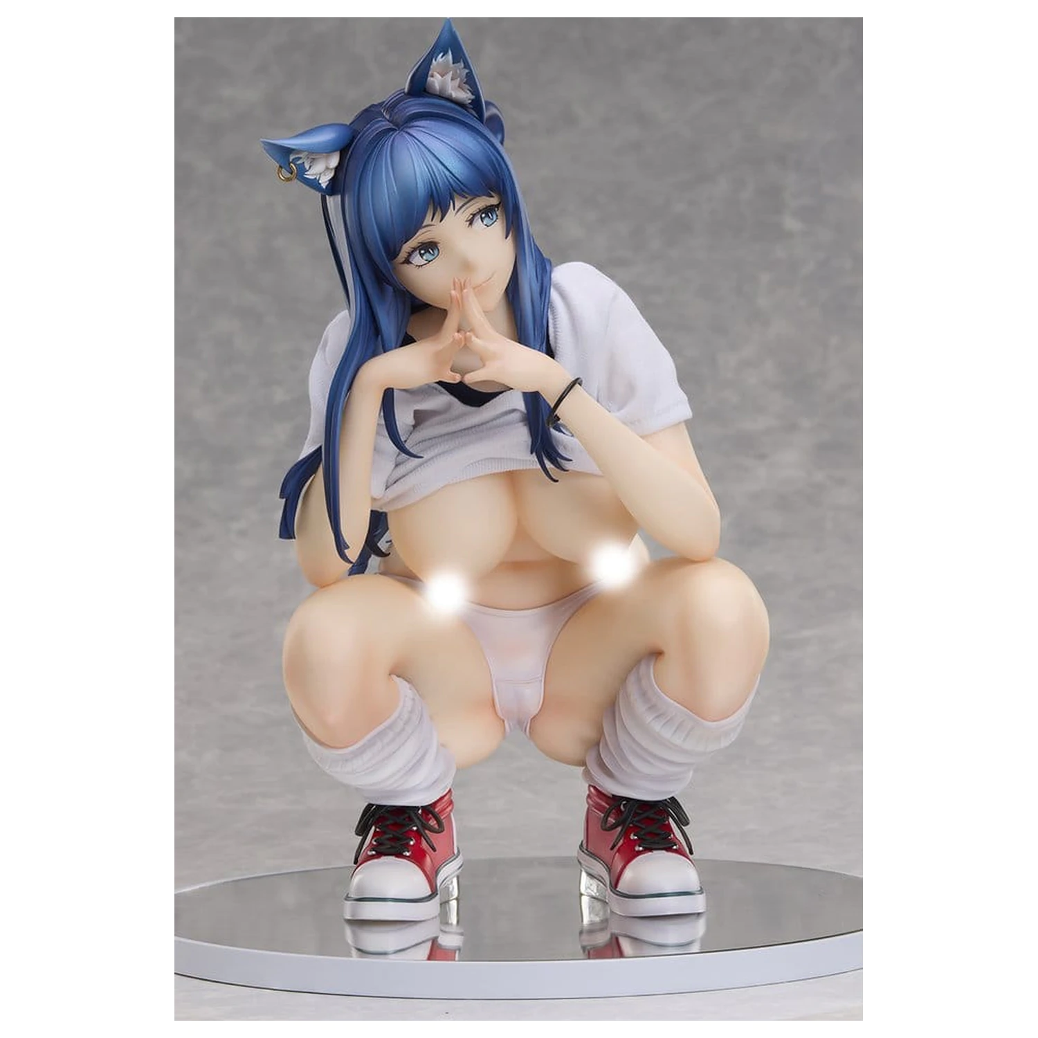 Original Character Statuie PVC 1/4 Shizune Hisaka P.E. Uniform Ver. 26 cm poza produsului