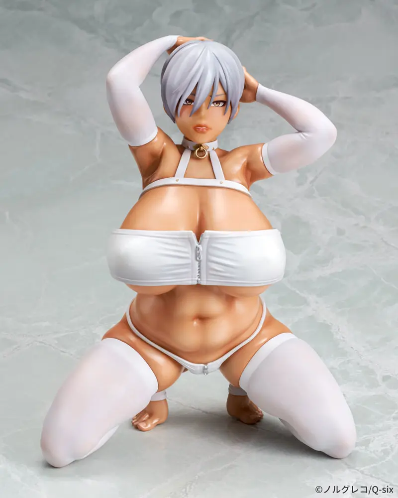 Statuie Personaj Original 1/5 Hiiragi Yuka versiune piele maronie 18 cm poza produsului