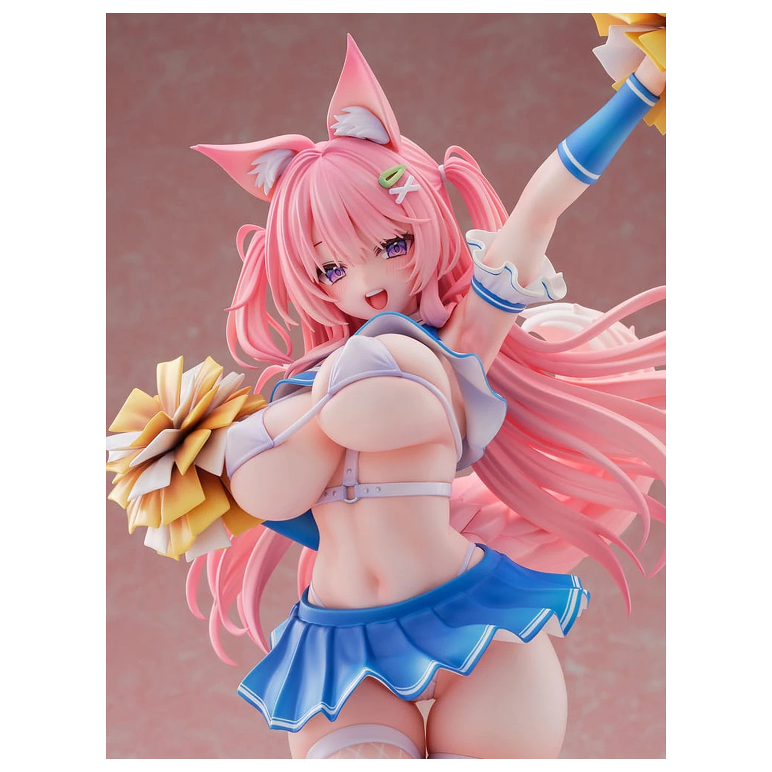 Original Character Statuie 1/5 Kemomimi Cheer Girl illustration by Yatanuki Kei DX Version 35 cm poza produsului